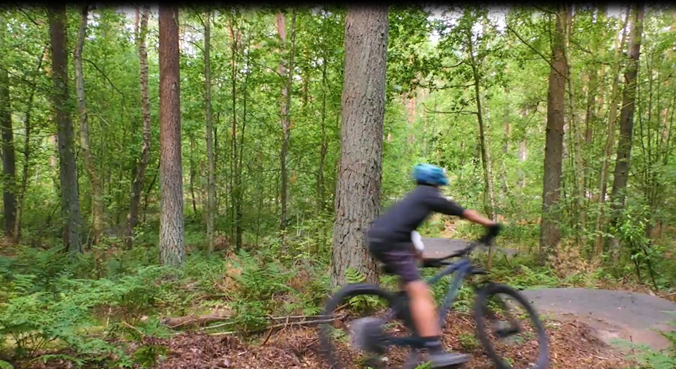 Mountainbike slinga Sjöbo kommun Oran och Salsbjer