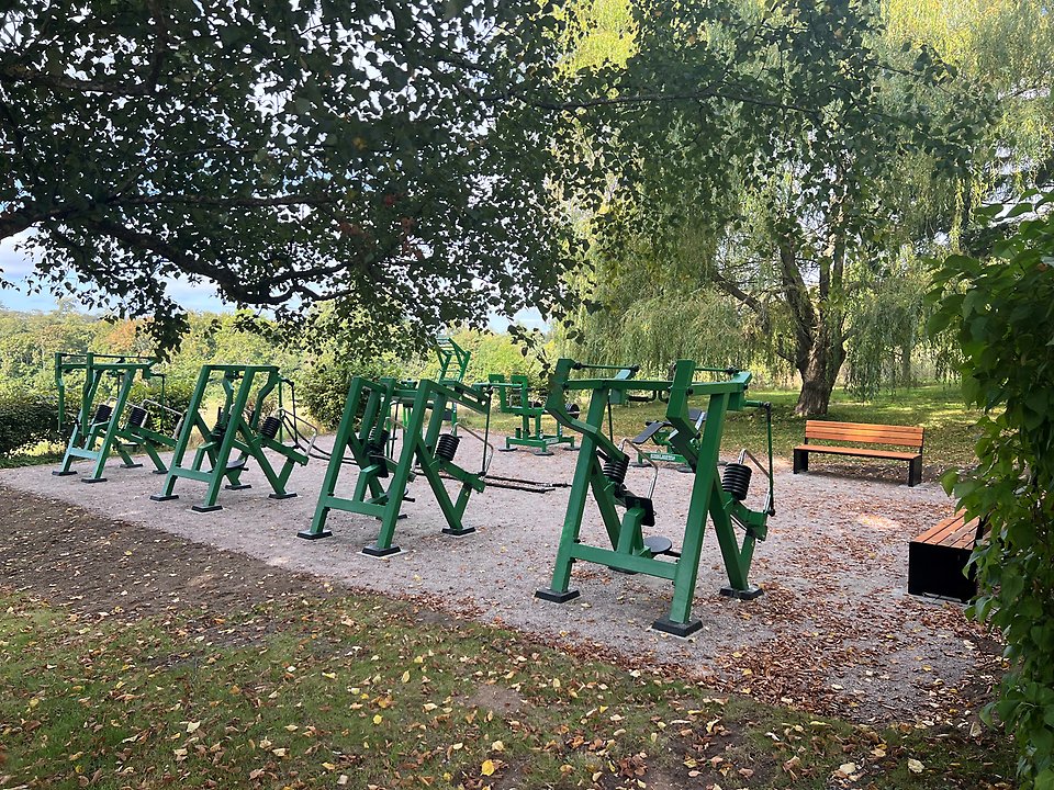 Utegym Öved Sjöbo kommun